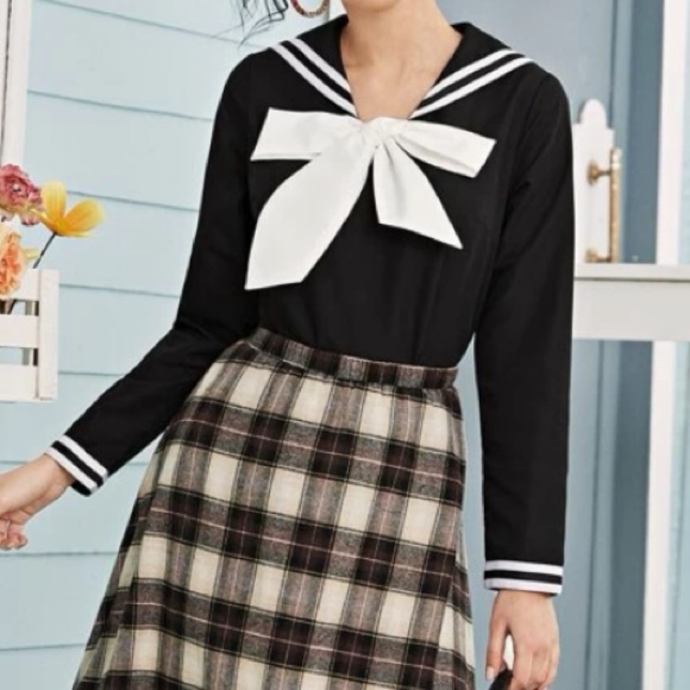 Sailor Collar Top